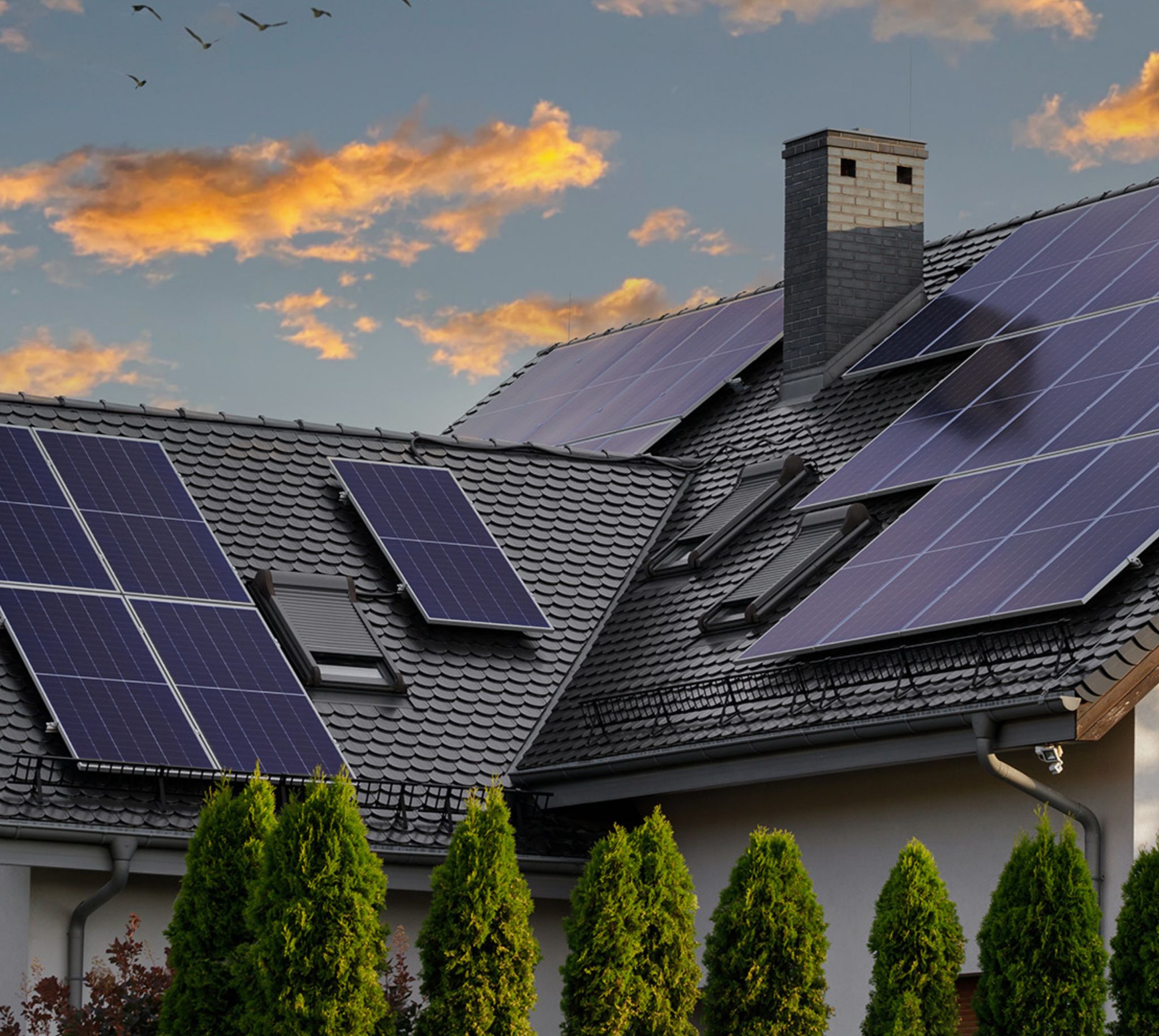 სოლარული სადგური საცხოვრებლად